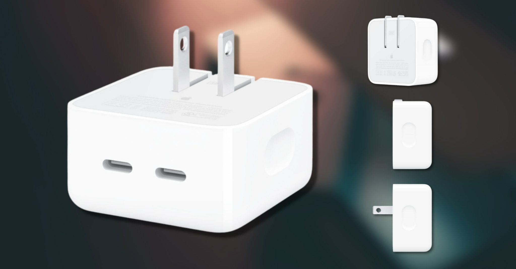 35W Dual USB C Port Compact Power Adapter PH Prices Now Official