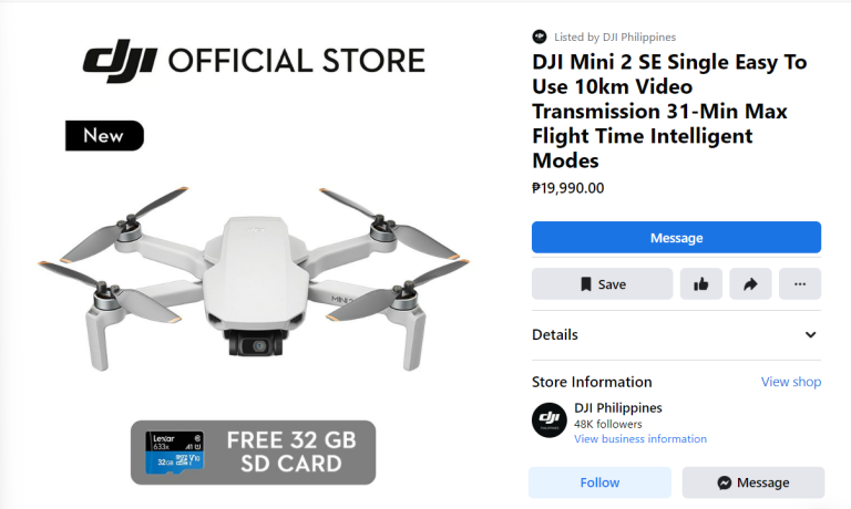 Dji Mini Se Now Available Yugatech Philippines Tech News Reviews