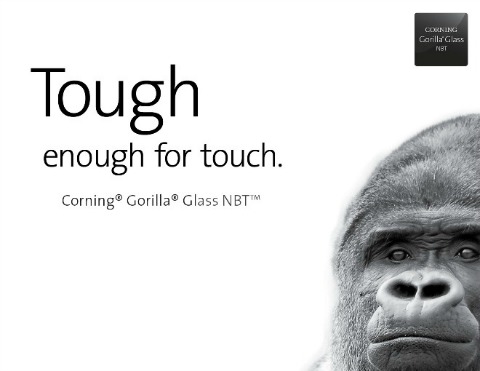 gorilla glass NBT