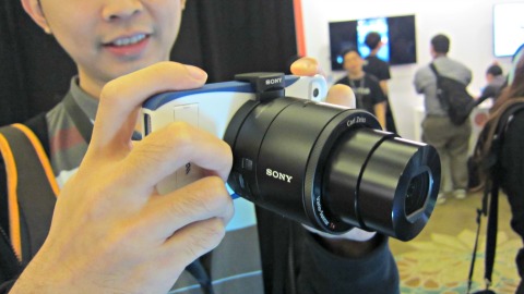 Sony QX100 on the iPhone 5