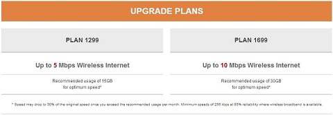 PLDT Ultera upgrade plans