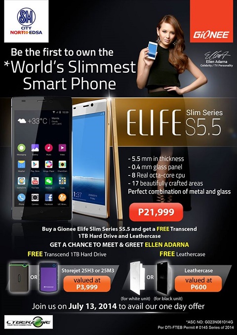 gionee elife s5 ph