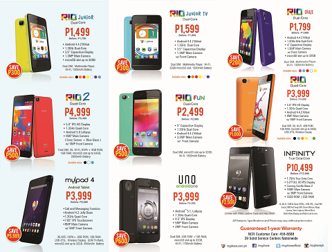 MyPhone Price List