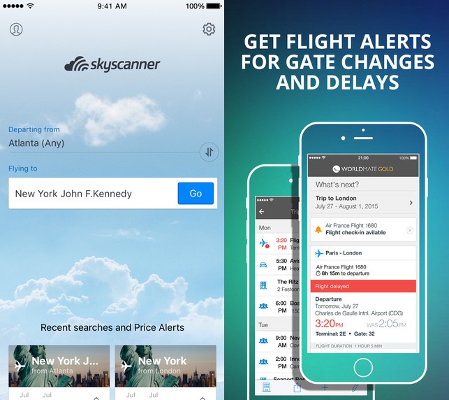 skyscanner worldmate