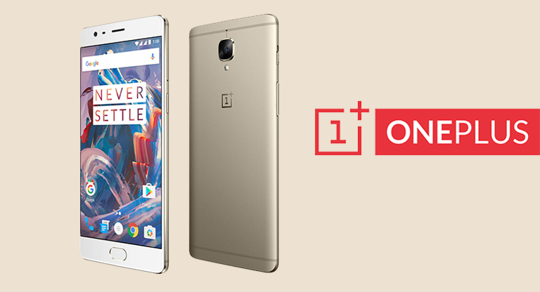 oneplus 3 gold