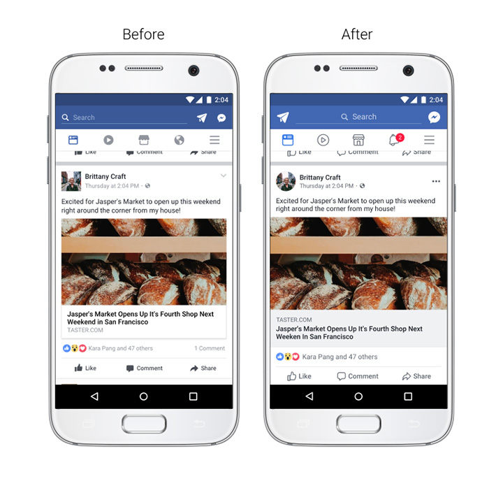 Facebooks News Feed On Mobile Gets Redesigned Yugatech Philippines Tech News And Reviews 8685