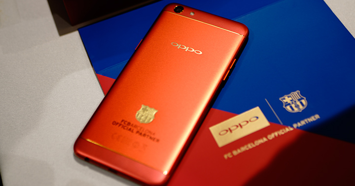 Look Oppo F3 In Fcb Limited Edition Yugatech Philippines Tech News