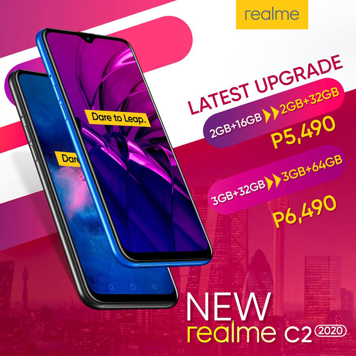 realme c2 phone storage