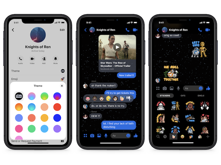 Messenger: How to Use the Sky Chat Theme