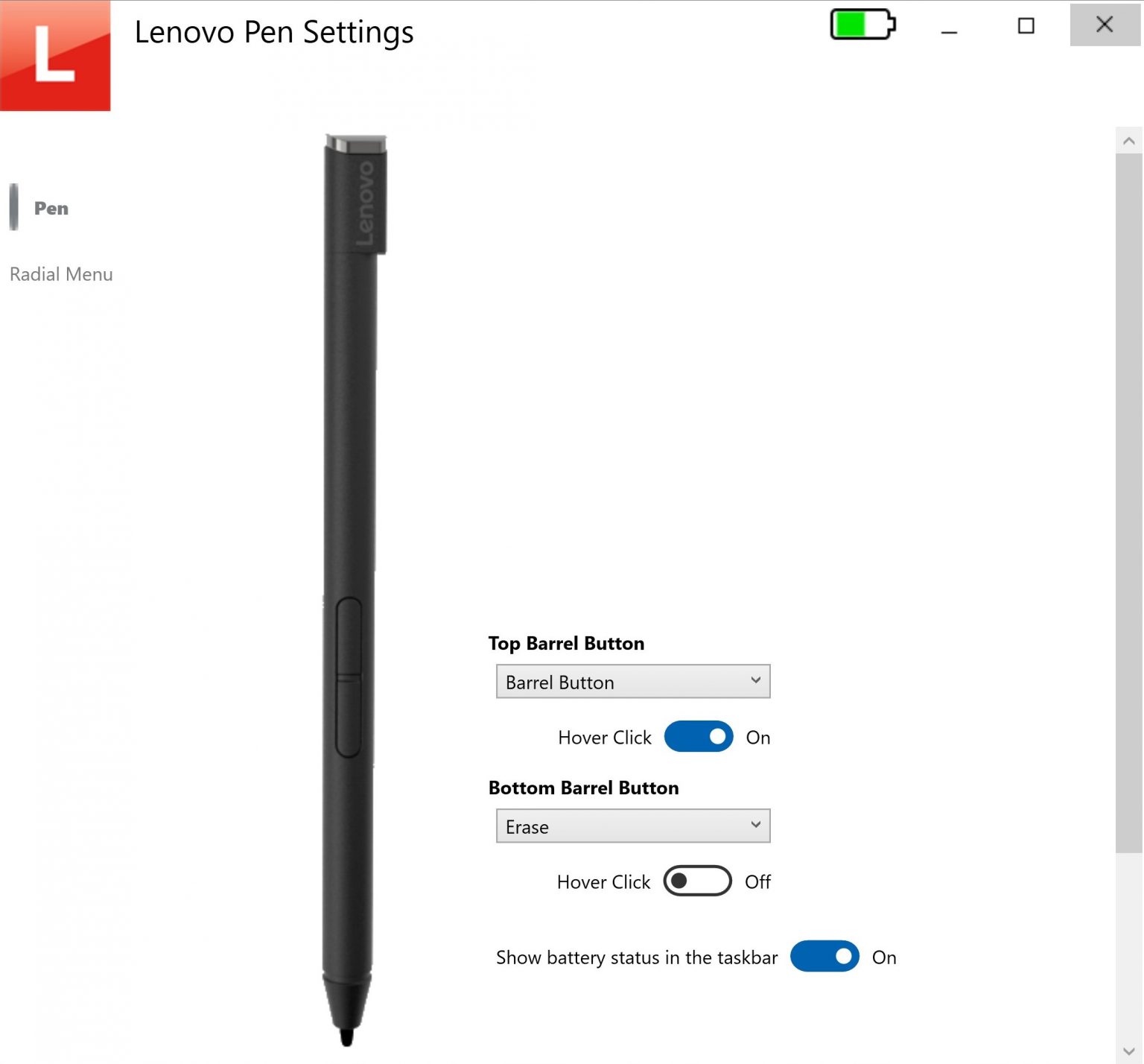 Lenovo pen не работает