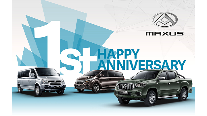 Maxus PH anniv promo 2 • Maxus PH discounts the G10, V80, T60 in its 1st anniversary promo