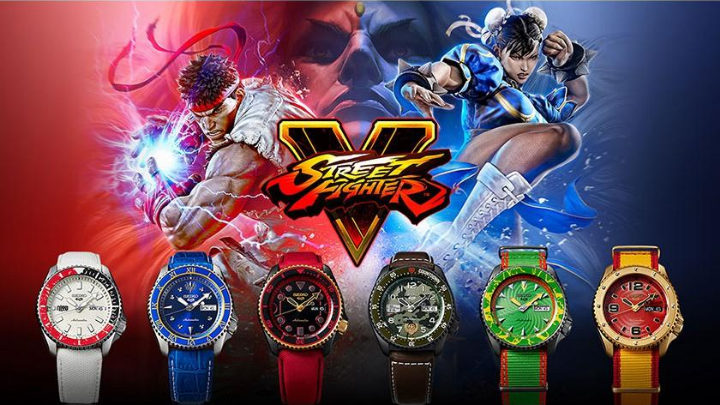 Seiko 5 Sports Street Fighter V Edition coming to the Philippines