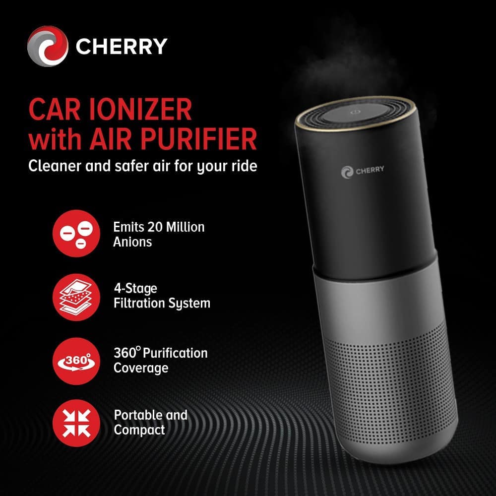 Cherry Car Ionizer with Air Purifier now available » YugaTech