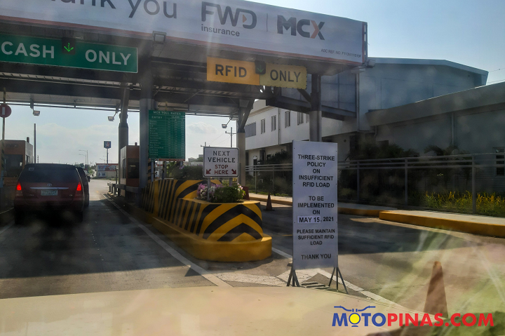 Three Strike Policy credits MotoPinas • Three-strike policy fines RFID users with insufficient load starting May 15