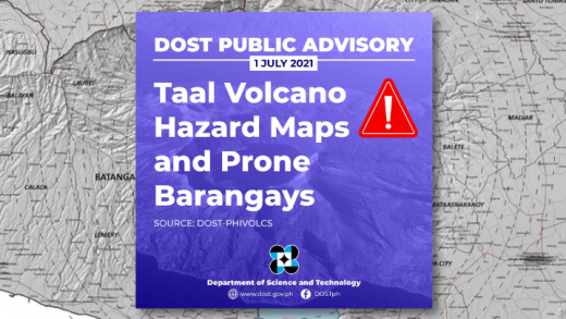 Taal Volcano Hazard Maps And List Of Prone Barangays Yugatech Philippines Tech News And Reviews