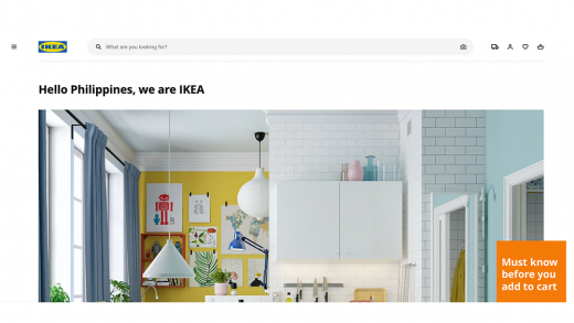 IKEA PH online store now on test run, will open soon