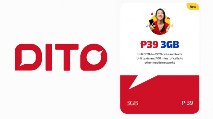 DITO Now Offers PHP 39 Prepaid Promo With 3GB Data