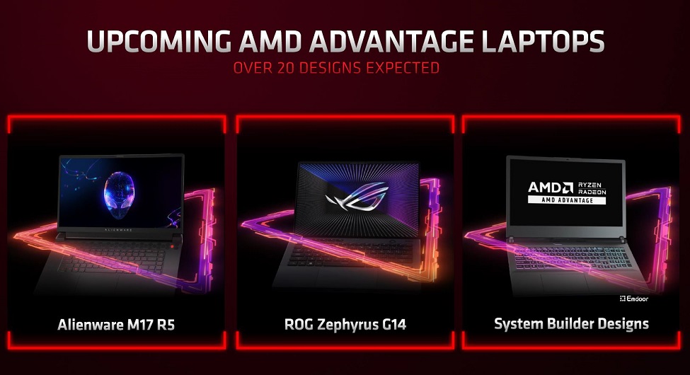 AMD Laptop Designs 2022