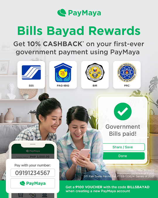 Bills Bayad Rewards promo