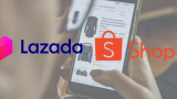 Lazada Shopee logo