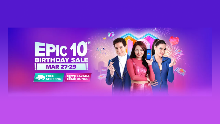 Lazada Epic 10 Birthday Sale X Yugatech