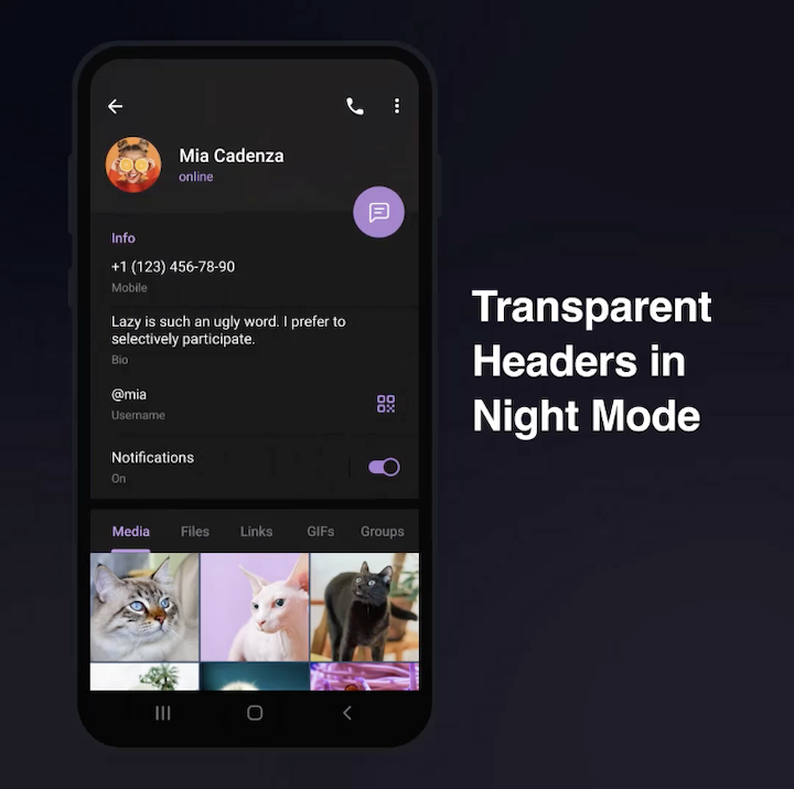 Latest Telegram update effectively turns it into a live streaming app -  SamMobile