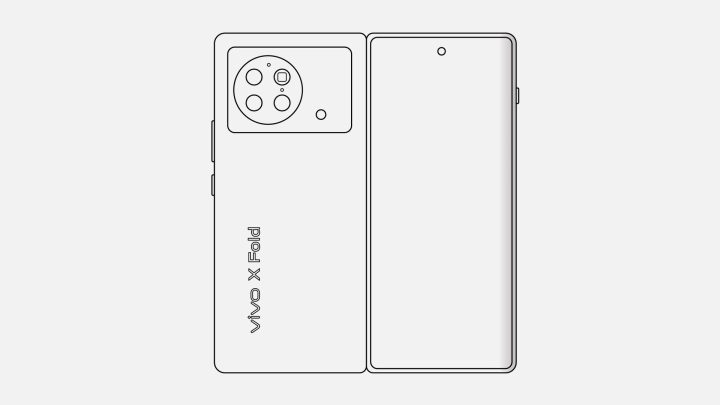 Vivo X Fold Mockup