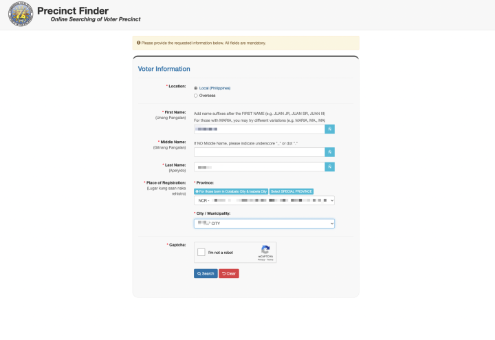 Step 1 How To Find Your Election Precinct Online 2020 Result