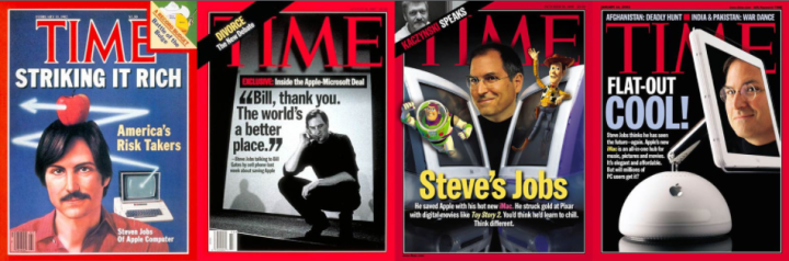 Steve Jobs On Time Magazine