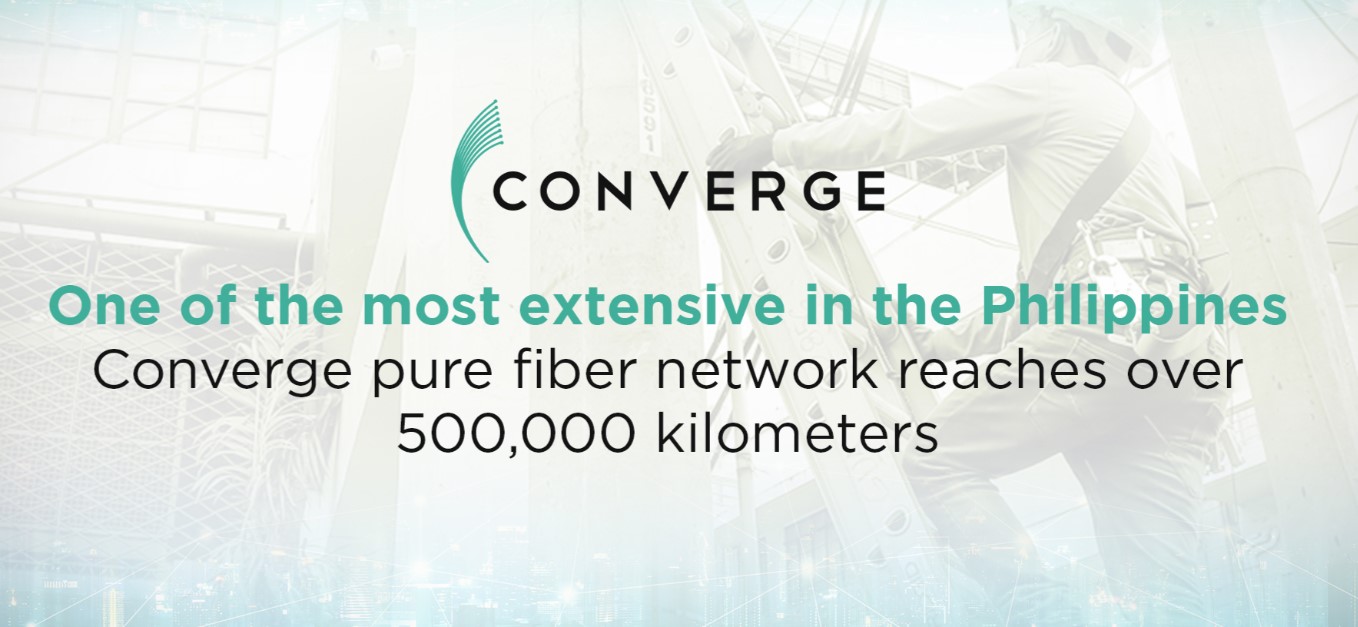 Converge network reaches over 500,000km » YugaTech | Philippines Tech ...