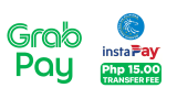 Grabpay Instapay 15 Peso Transfer Fee