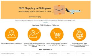 Amazon Free Shipping Philippines