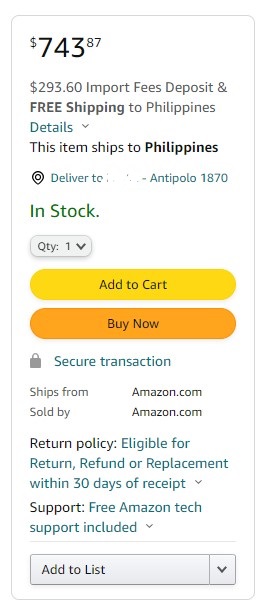 Amazon Free Shipping