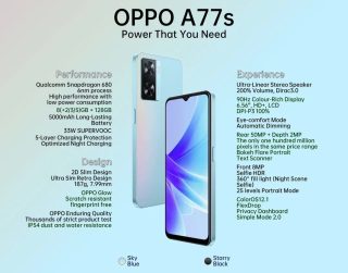 Oppo A77s