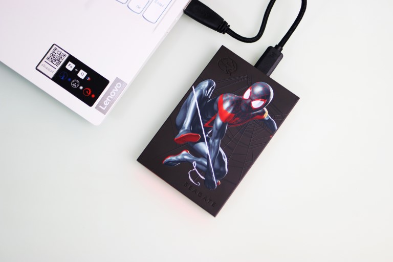 seagate • seagate spider man hdd 17 • Seagate Marvel’s Spider-Man Special Edition external HDD Hands-on