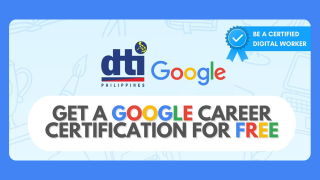 Google Career Certificates X Dti