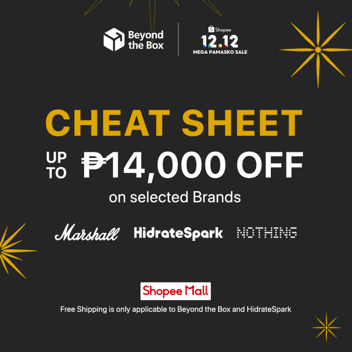 12.12 Btb Shopee Cheat Sheet Cover Photo