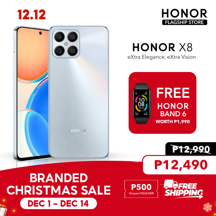 Get Free Honor Band 6 When You Buy Honor X8 (1)