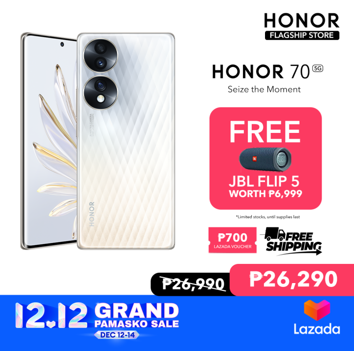 Get Free Jbl Flip 5 Bluetooth Speaker When You Buy Honor 70 5g On Lazada (1)