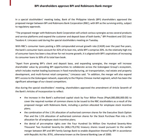 Bpi Press Release