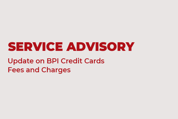 Bpi Service Advisory