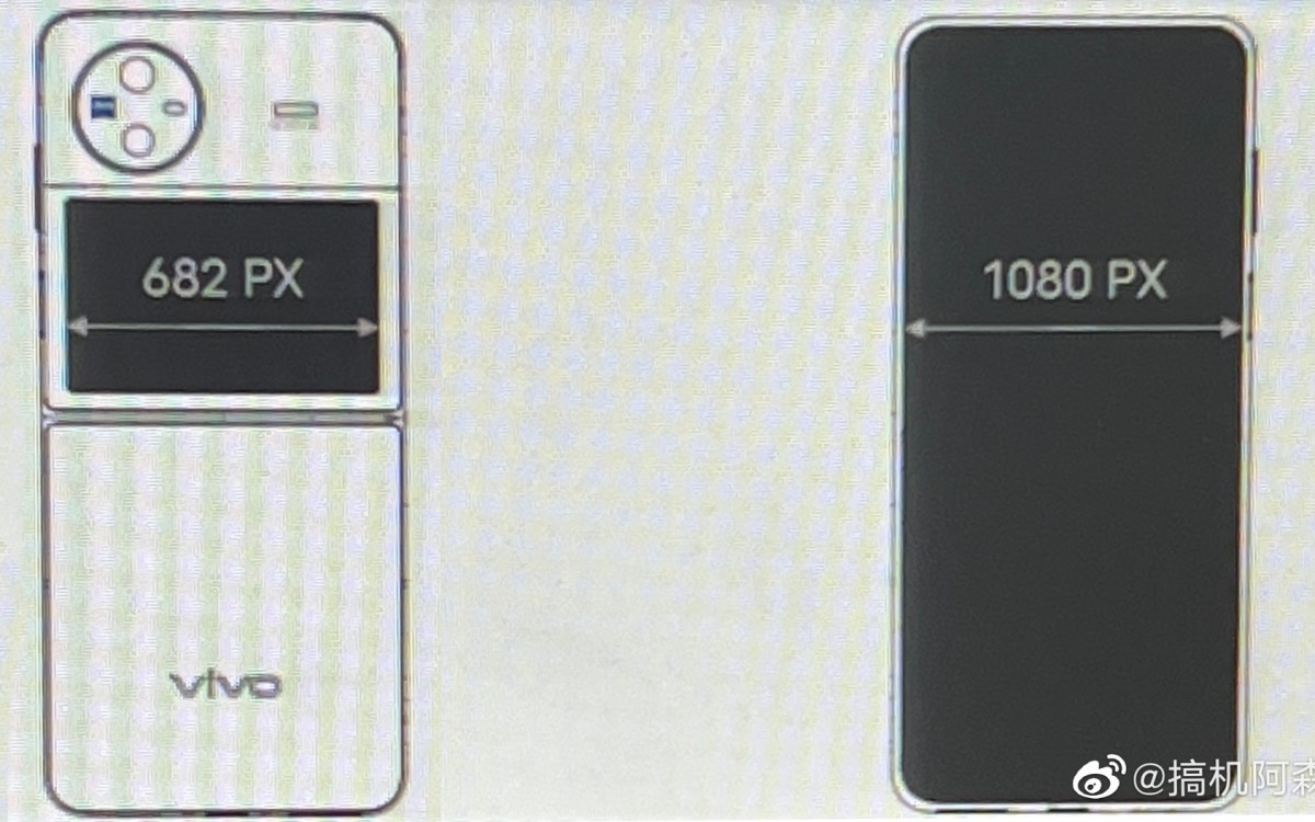 Vivo X Flip Leaked Schematic