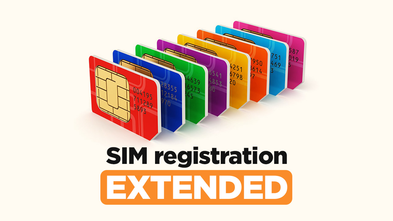 Sim Reg Extended Fi