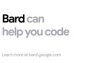 Google Bard Code