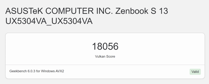 Asus Zenbook S 13 Oled Photo Benchmark 3