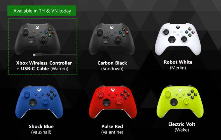 Xbox Wireless Controller Catalogue