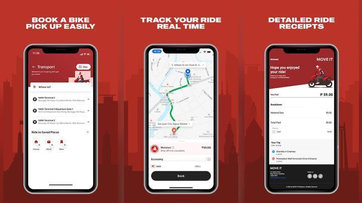 Move It Motorcycle Taxi Ride Hailing App Gets A Nice Upgrade Yugatech