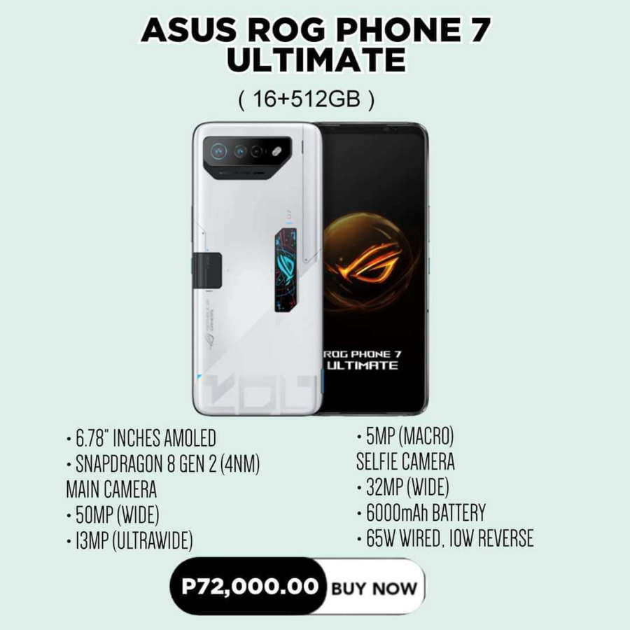 rog 7 phone price