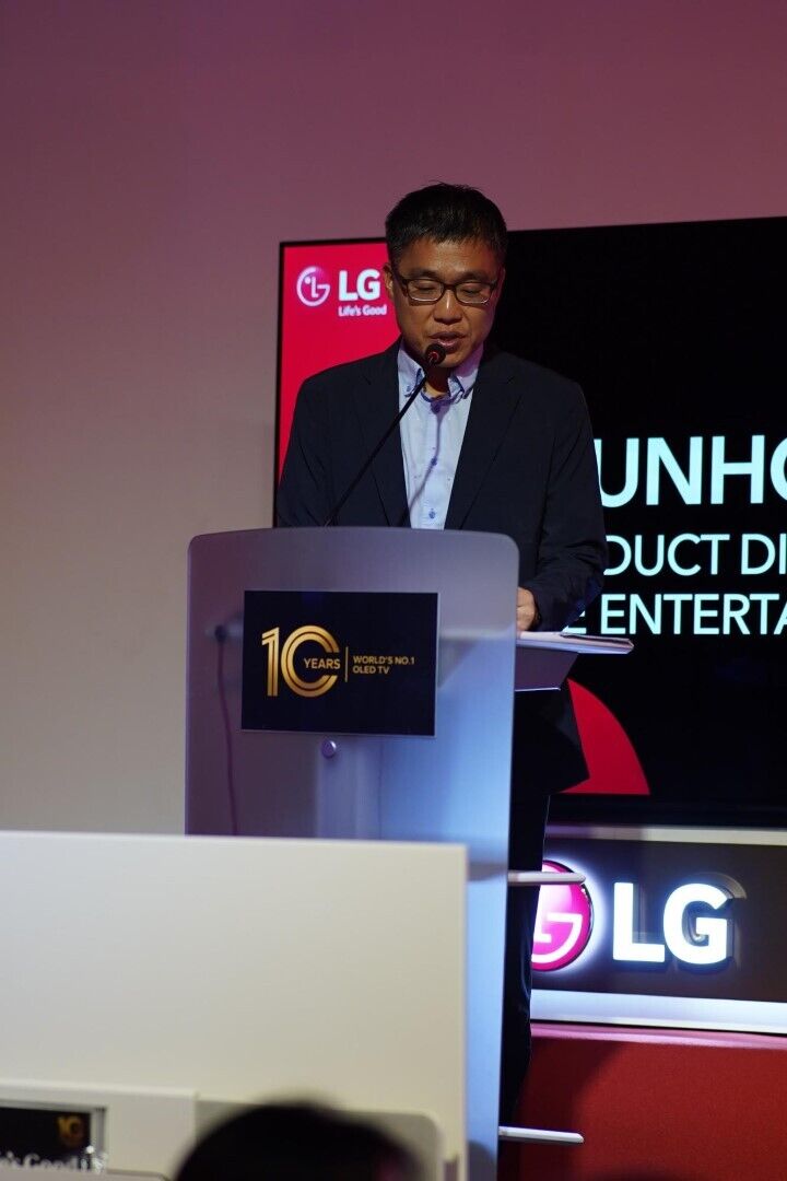 16 Mr. Sunho Choi, Lg Product Director For Home Entertainment