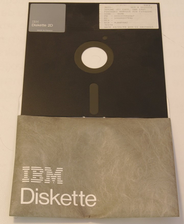 8 Inch Floppy Disk(cern) (custom)